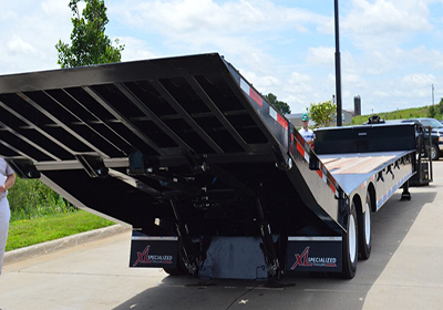 Hydraulic Tail Trailer For Sale